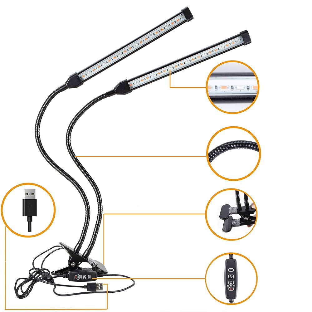 Amazon.co.jp: 植物育成ライト LED 植物ライト タイミング機能 3